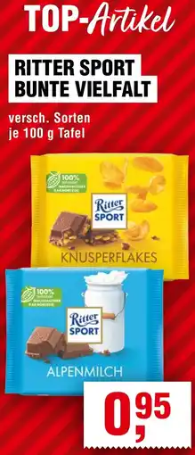 EDEKA Foodservice Ritter sport bunte vielfalt Angebot