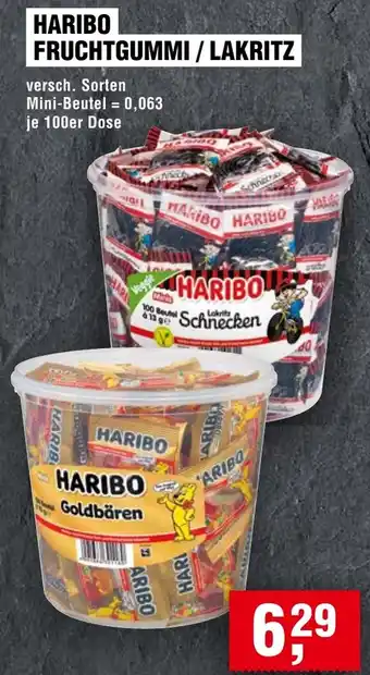 EDEKA Foodservice Haribo fruchtgummi / lakritz Angebot