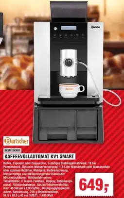 EDEKA Foodservice Bartscher kaffeevollautomat kv1 smart Angebot