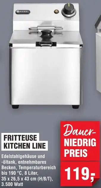 EDEKA Foodservice Bartscher fritteuse kitchen line Angebot