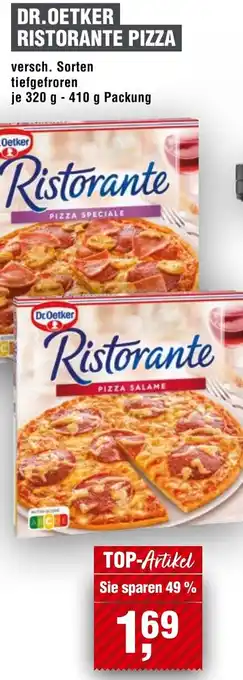 EDEKA Foodservice Dr. oetker ristorante pizza Angebot