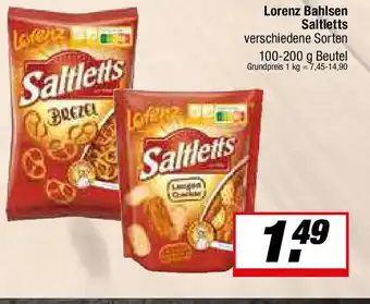 L. STROETMANN GROSSMARKT Lorenz Bahlsen Saltletts Angebot