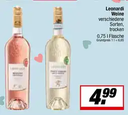 L. STROETMANN GROSSMARKT Leonardi Weine Angebot