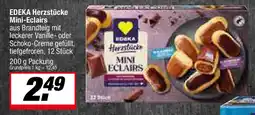 L. STROETMANN GROSSMARKT EDEKA Herzstücke Mini-Eclairs Angebot