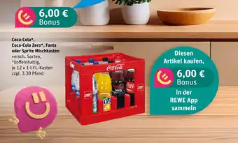 boni Center Coca-cola 6,00 € bonus Angebot