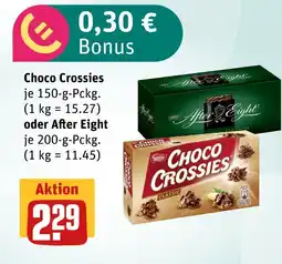 boni Center Nestlé choco crossies oder after eight Angebot