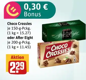 boni Center Nestlé choco crossies oder after eight Angebot