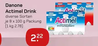 akzenta Danone actimel drink Angebot