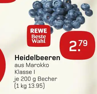 boni Center Rewe beste wahl heidelbeeren Angebot