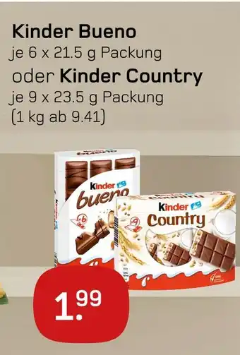 akzenta Kinder bueno oder country Angebot