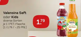 akzenta Valensina saft oder kids Angebot