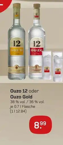 boni Center Ouzo ouzo 12 oder ouzo gold Angebot