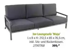 Bauhaus 3er-Loungesofa 'Maja' Angebot