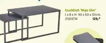 Bauhaus Couchtisch 'Maja Slim' Angebot