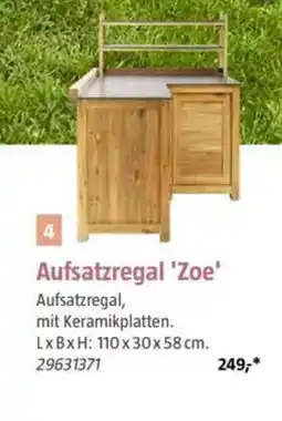 Bauhaus Aufsatzregal 'Zoe' Angebot