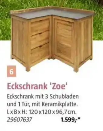 Bauhaus Eckschrank 'Zoe' Angebot