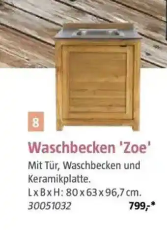 Bauhaus Waschbecken 'Zoe' Angebot