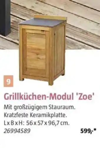 Bauhaus Grillküchen-Modul 'Zoe' Angebot