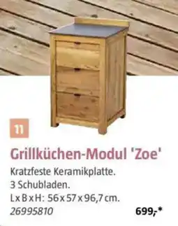 Bauhaus Grillküchen-Modul 'Zoe' Angebot