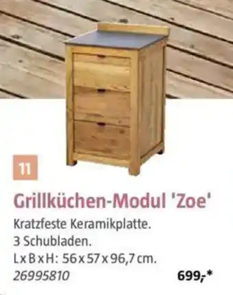 Bauhaus Grillküchen-Modul 'Zoe' Angebot