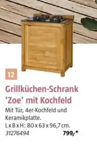 Bauhaus Grillküchen-Modul 'Zoe' Angebot