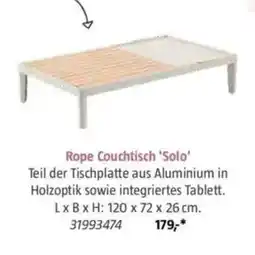 Bauhaus Rope Couchtisch 'Solo' Angebot