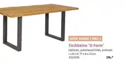 Bauhaus Tischbeine 'U-Form' Angebot