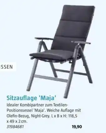 Bauhaus Sitzauflage 'Maja' Angebot