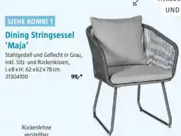 Bauhaus Dining Stringsessel 'Maja' Angebot