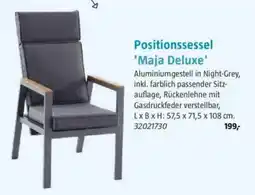 Bauhaus Positionssessel 'Maja Deluxe' Angebot