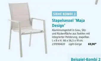 Bauhaus Stapelsessel 'Maja Design' Angebot