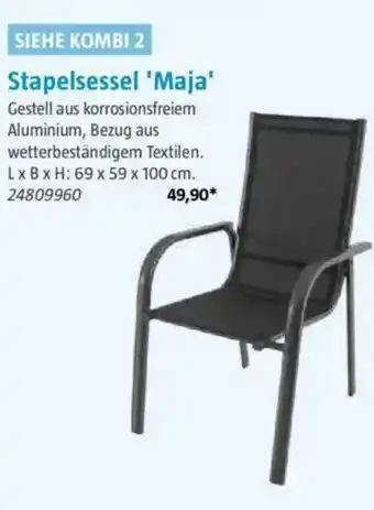 Bauhaus Stapelsessel 'Maja' Angebot