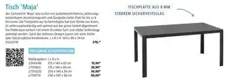 Bauhaus Tisch 'Maja' Angebot