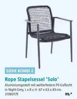 Bauhaus Rope Stapelsessel 'Solo' Angebot