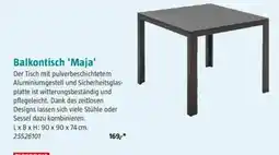 Bauhaus Balkontisch 'Maja' Angebot