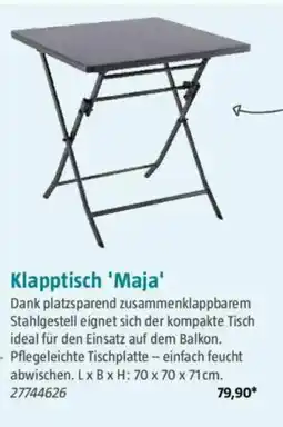 Bauhaus Klapptisch 'Maja' Angebot