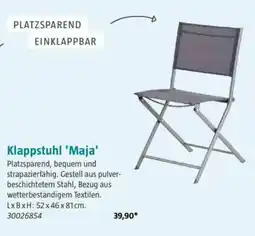 Bauhaus Klappstuhl 'Maja' Angebot