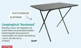 Bauhaus Campingtisch 'Boulevard' Angebot