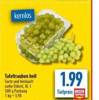 diska Tafeltrauben hell Angebot