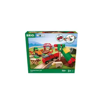 Netto Marken-Discount BRIO Spiel Großes Bahn Bauernhof-Set Angebot