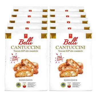 Netto Marken-Discount Belli Cantuccini Mandel 250 g, 10er Pack Angebot