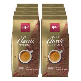 Netto Marken-Discount Käfer Caffee Classic Gourmet 1 kg, 8er Pack Angebot