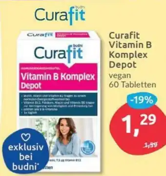 Budni Curafit Vitamin B Komplex Depot Angebot