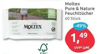 Budni Moltex Pure&Nature Feuchttücher Angebot