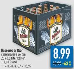 diska Hasseröder Bier Angebot