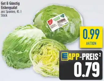 diska Gut & Günstig Eisbergsalat Angebot