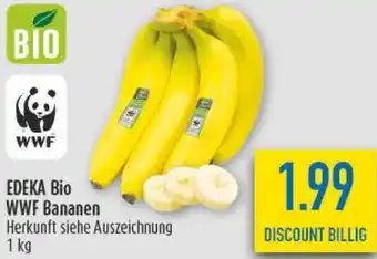 diska EDEKA Bio WWF Bananen Angebot