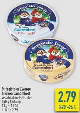 diska Striegistaler Zwerge 6 Ecken Camembert Angebot