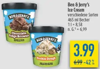 diska Ben & Jerry's Ice Cream Angebot