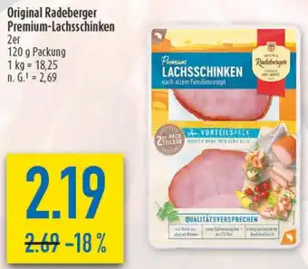 diska Original Radeberger Premium-Lachsschinken Angebot